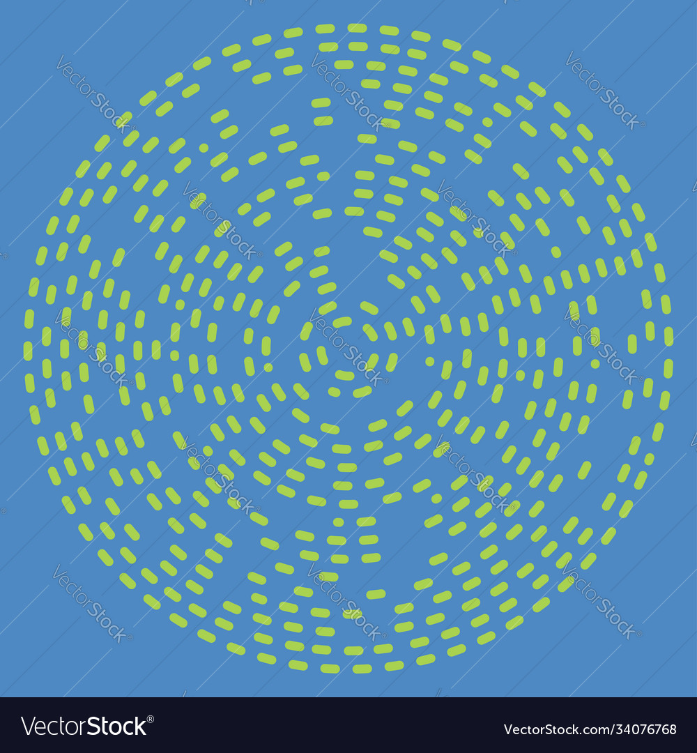 Abstract circular radial design element geometric Vector Image Abstract circular radial design element geometric