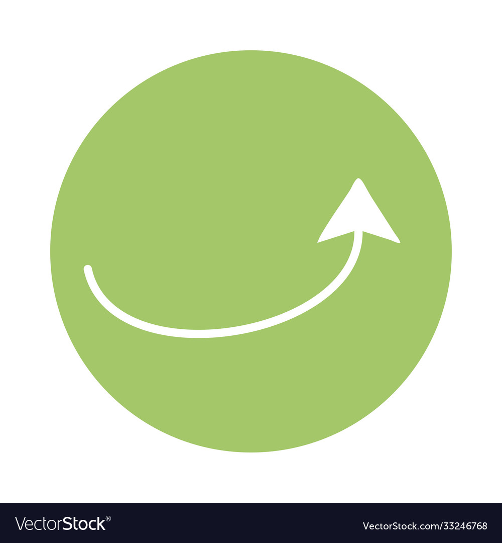 Arrow thin direction reload block style icon