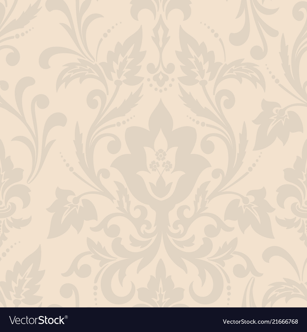 Damask seamless pattern element classical