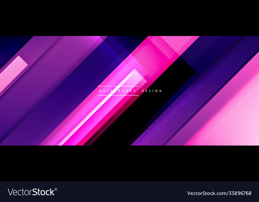 Dynamic lines on fluid color gradient trendy vector image Dynamic lines on fluid color gradient trendy