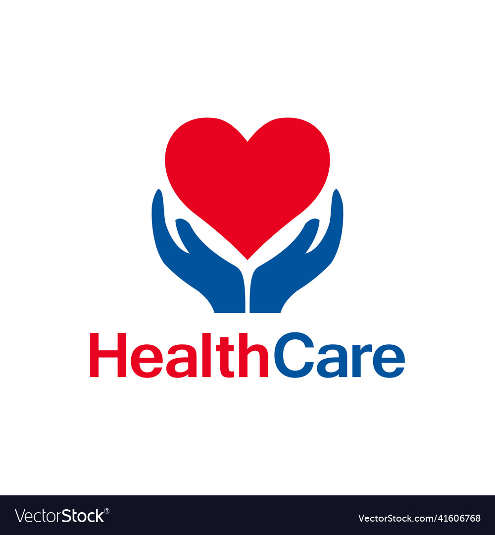 Health care logo concept Royalty Free Vector Image