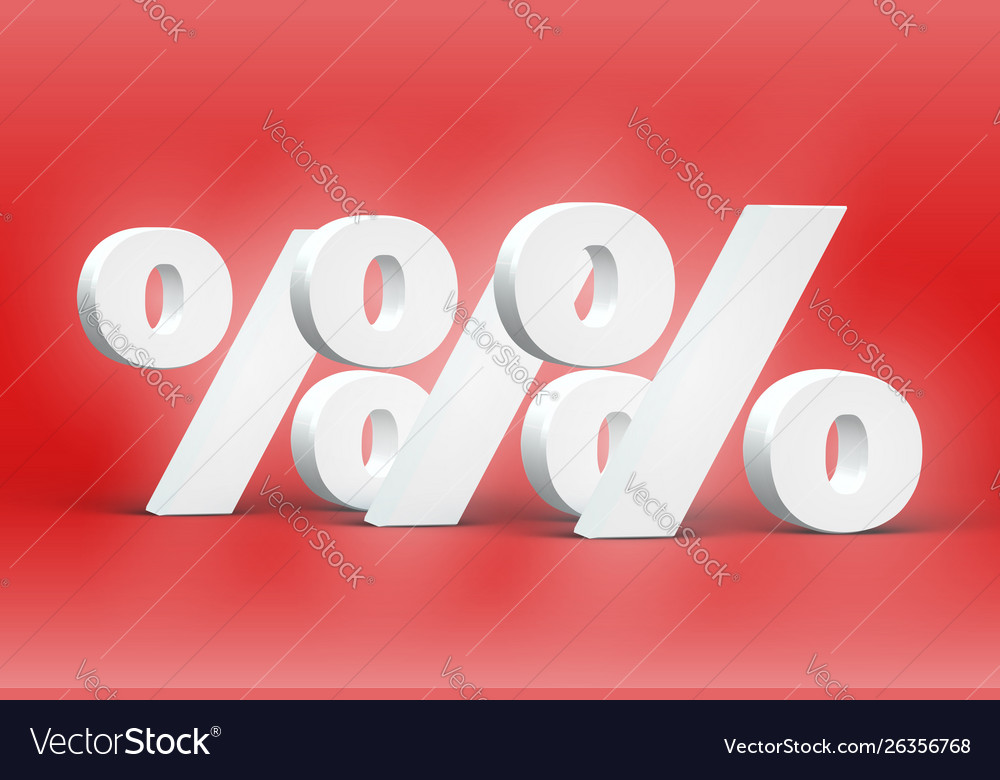 High detailed 3d font characters