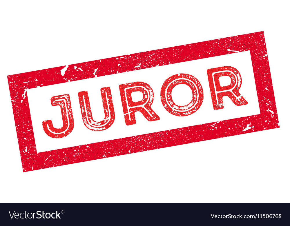 Juror Gummistempel