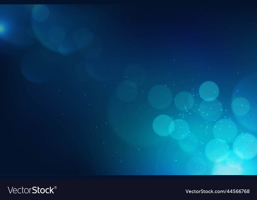 Realistic bokeh lights background design