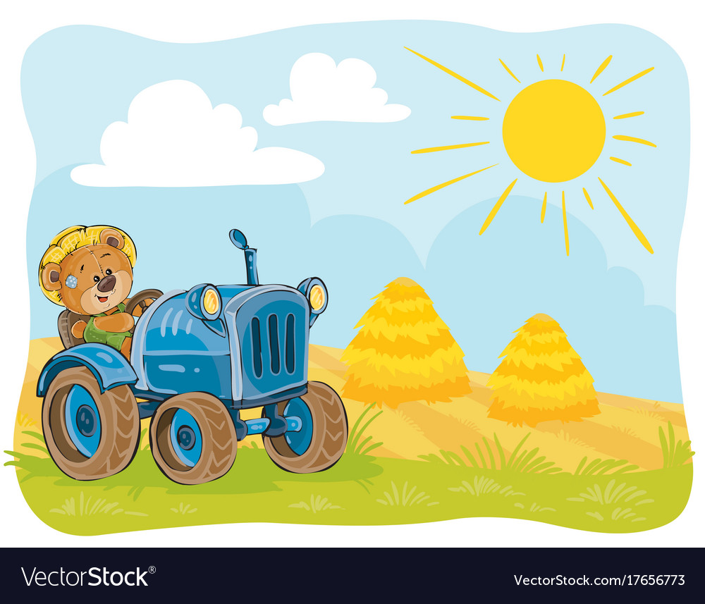 tractor teddy bear