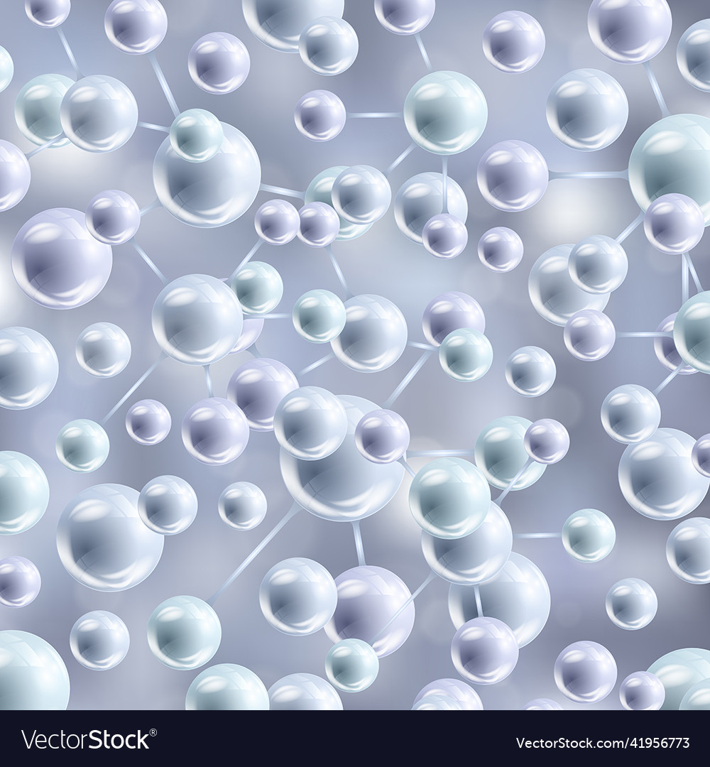 Abstract molecular background