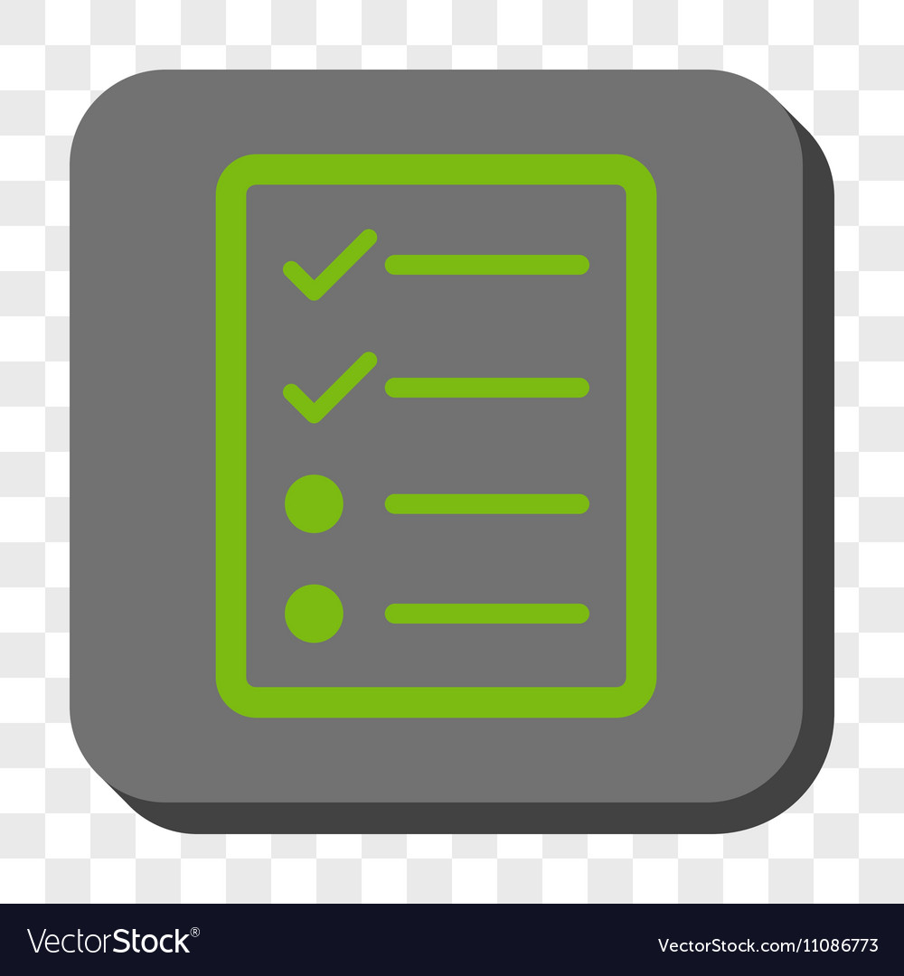 Checklist page rounded square button