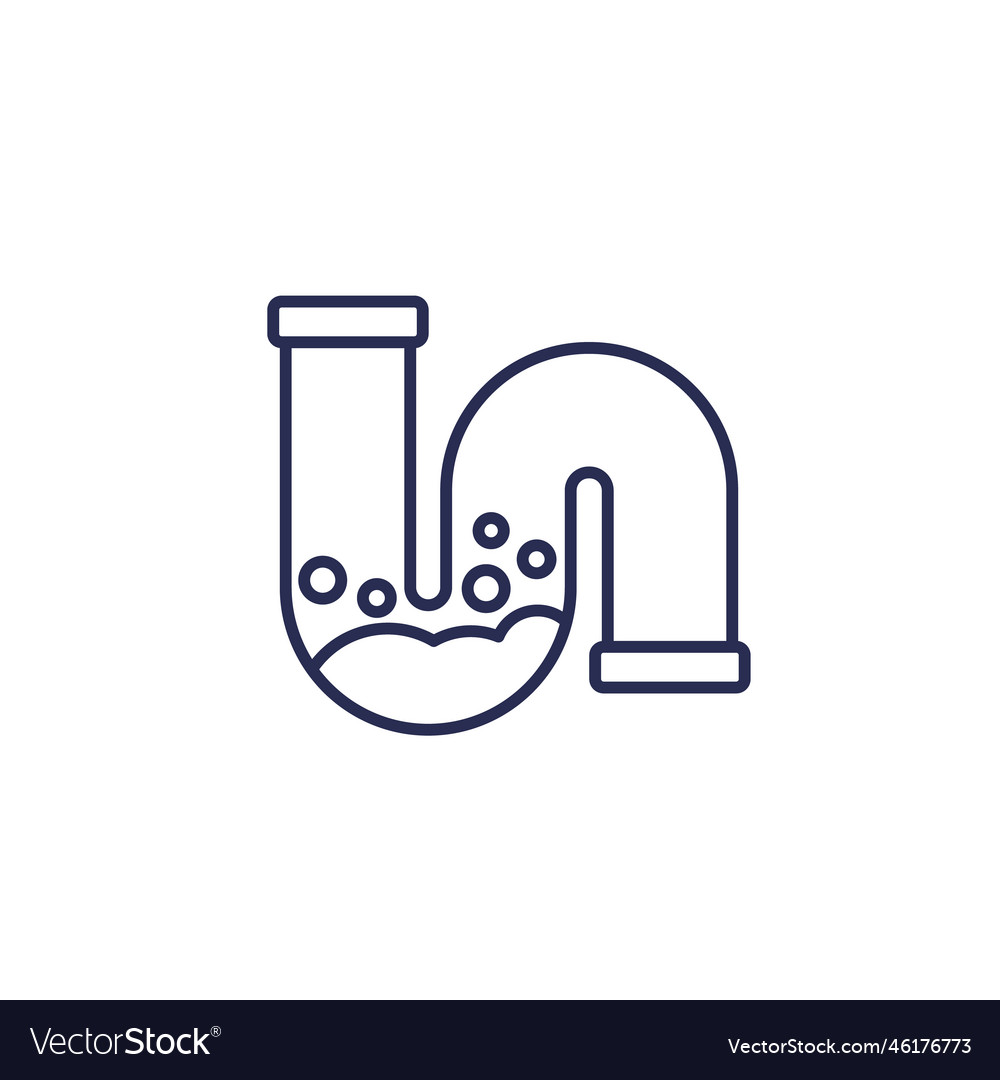 Drain Clog Icon - Plumbing Problem