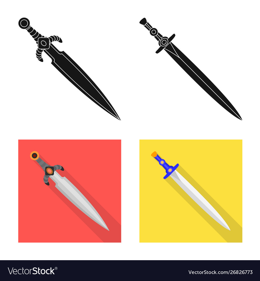 Isolated object game and armor symbol set
