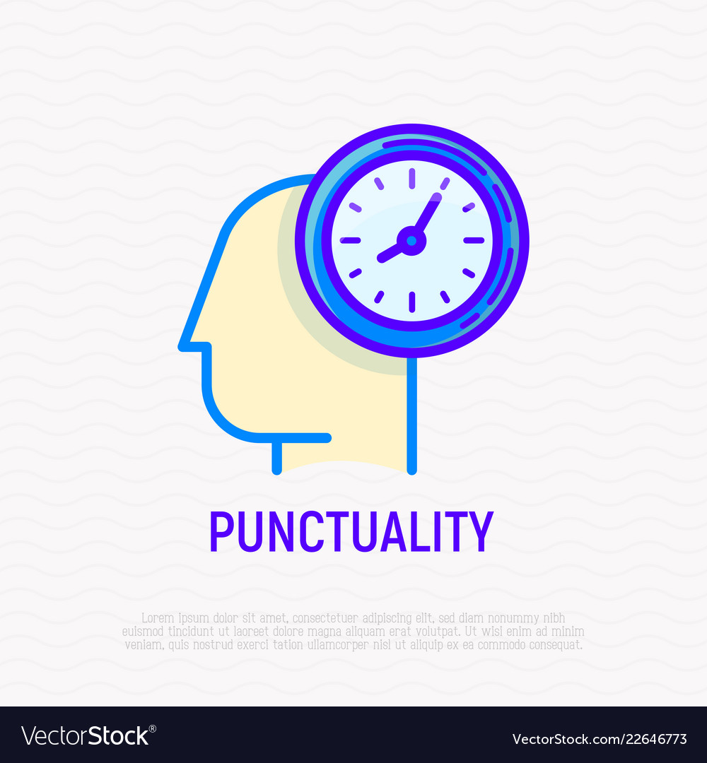 Punctuality Time Management Icon