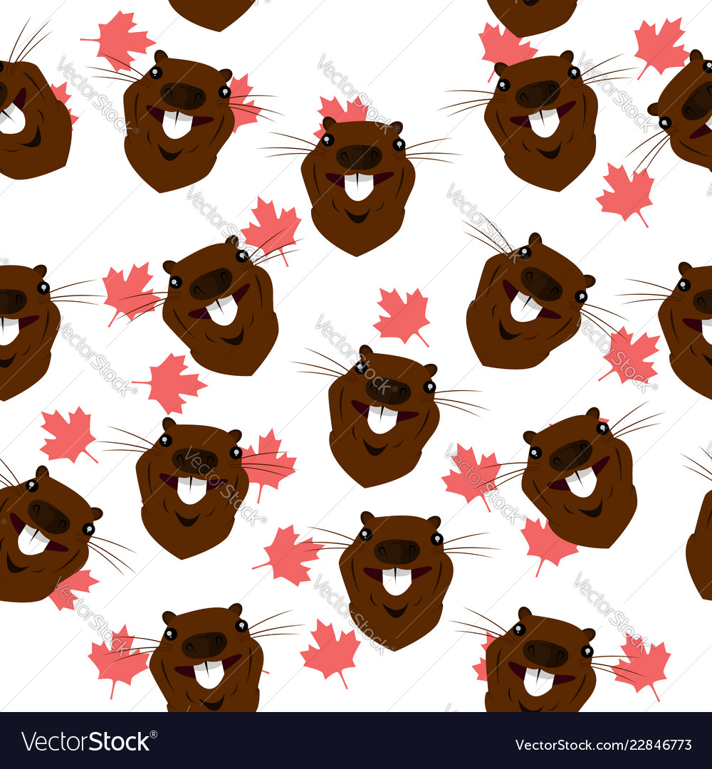 Seamless pattern with the image of head