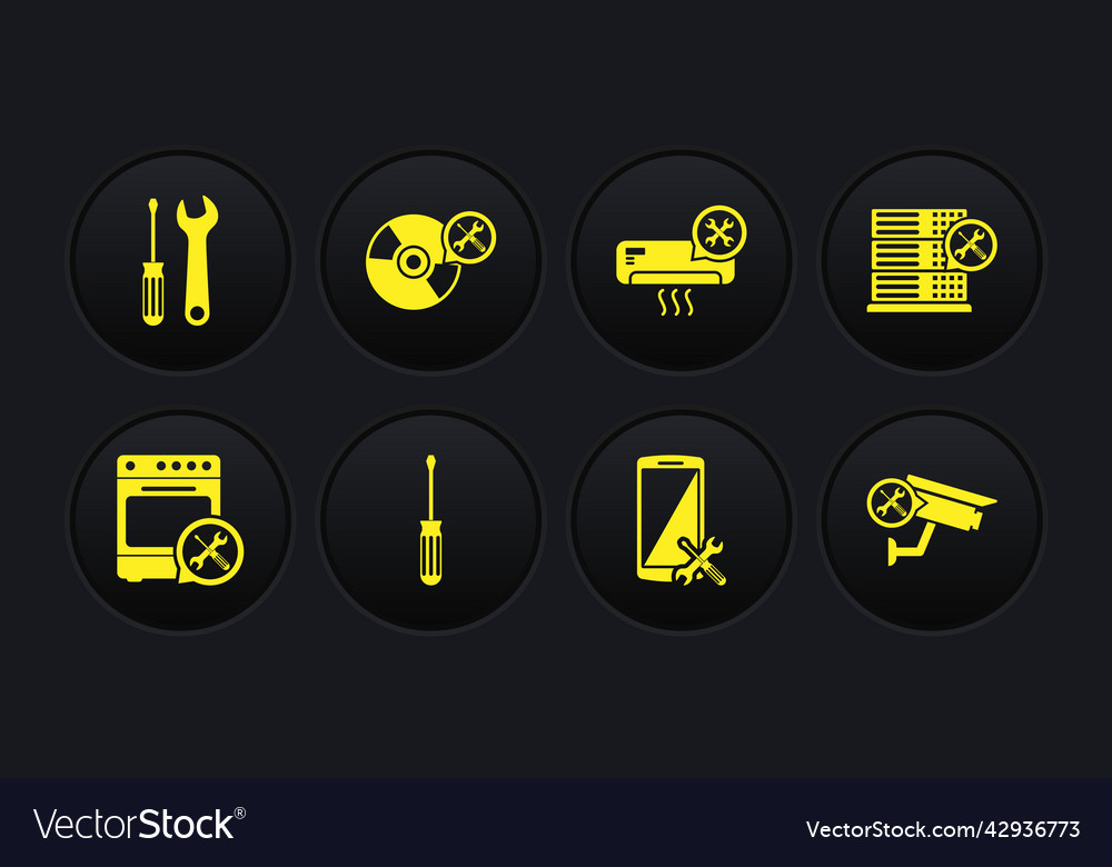 Set oven service database server screwdriver