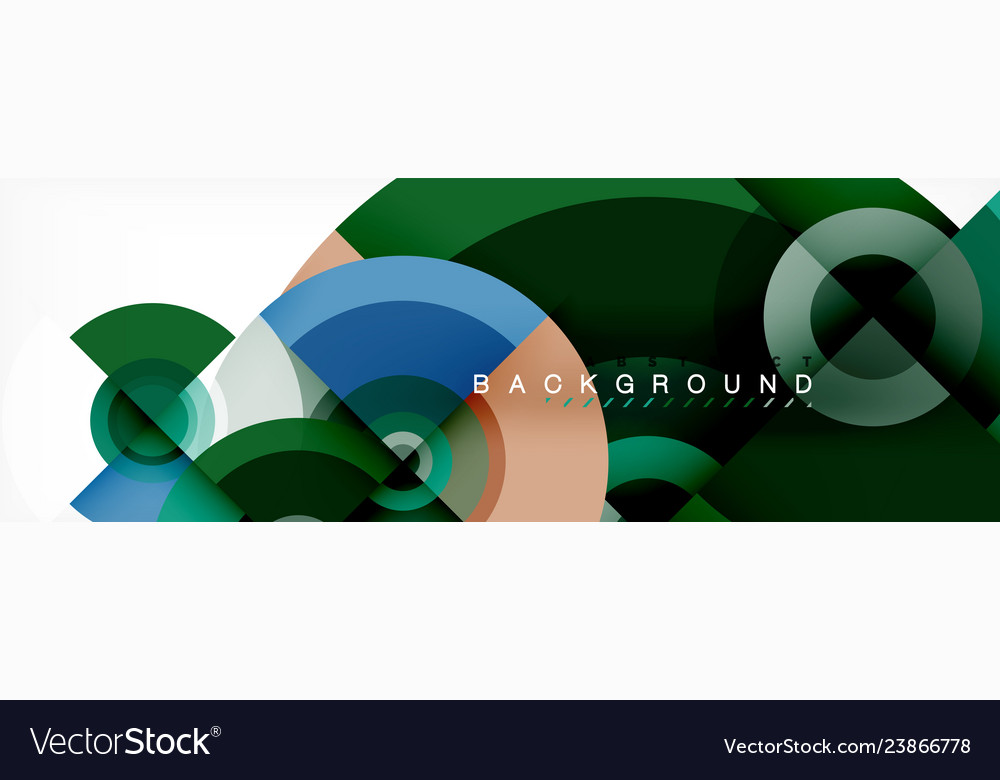 Abstract background circle design