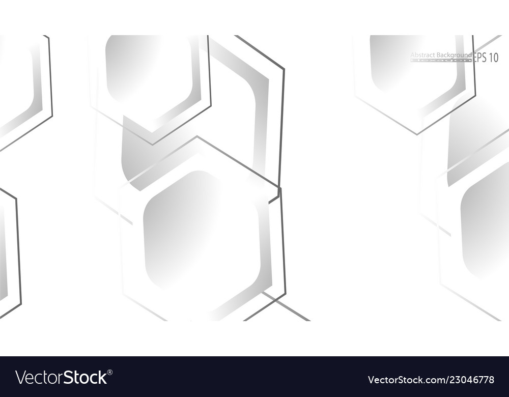 Abstract background concepts of hexagon shapes