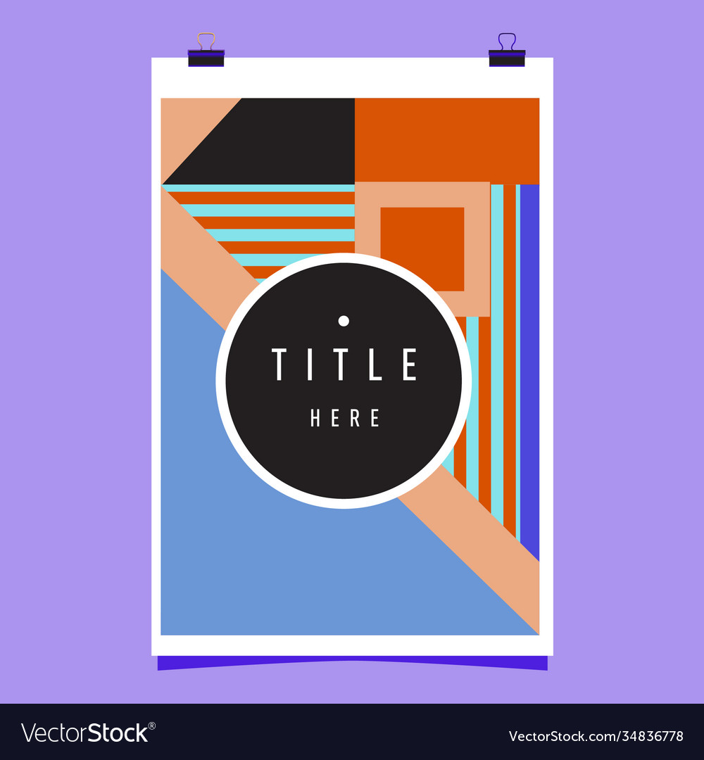 Abstract colorful geometric pattern background Vector Image Abstract colorful geometric pattern background