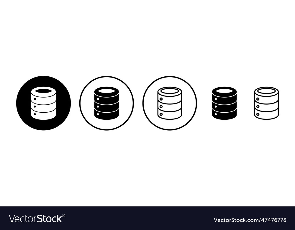 Database icon server storage