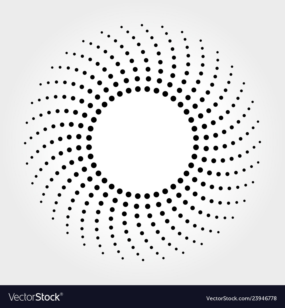 Geometric Halftone Pattern