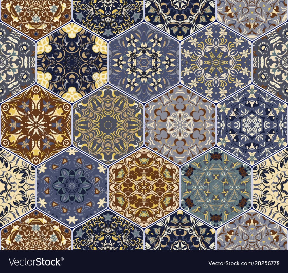 Hexagonal Tile Pattern