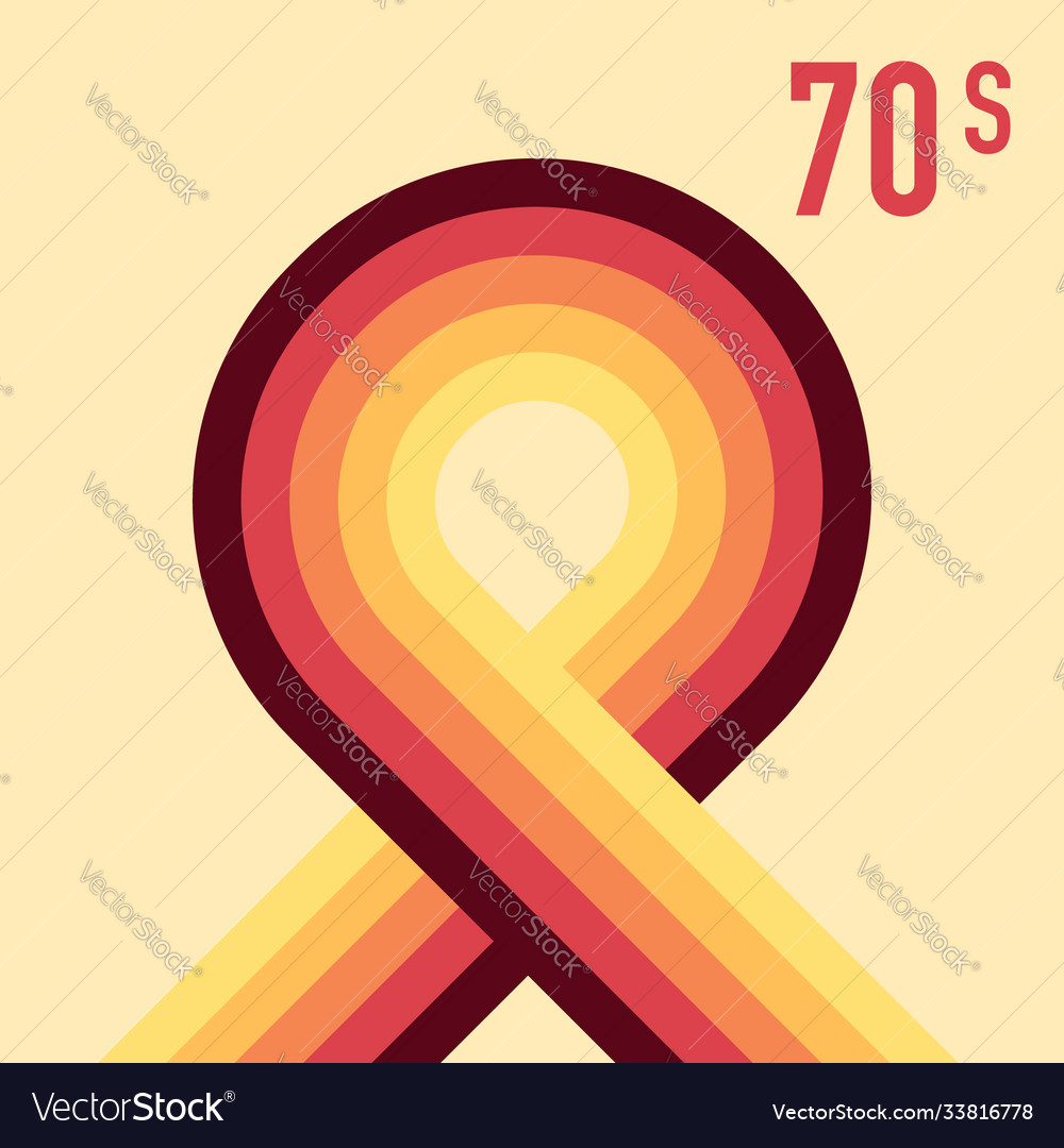 Retro Abstract Lines Background
