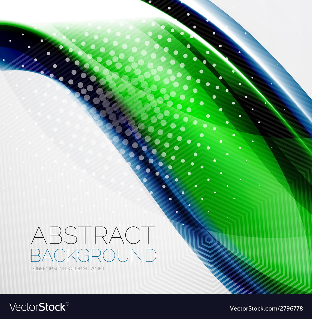 Wave abstract layout design