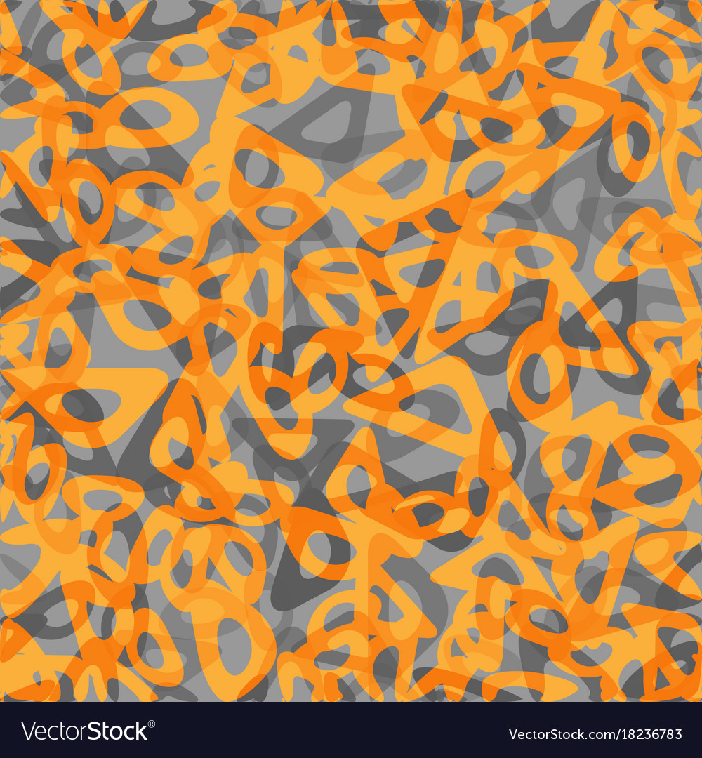 Circle abstract bio chain pattern