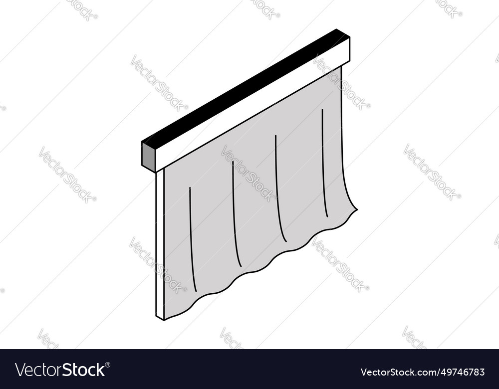Guide to soundproof and noiseblocking curtains Vector Image