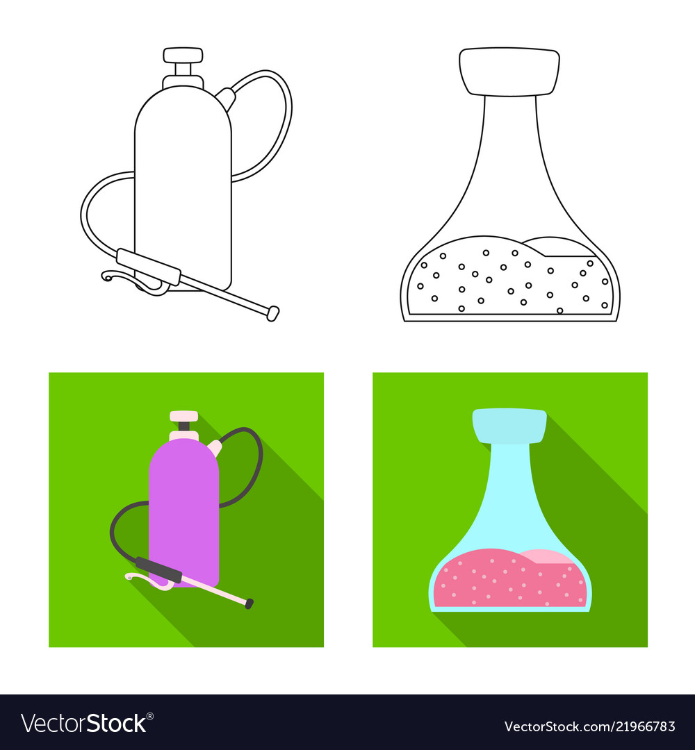 Isolated object of and sign collection