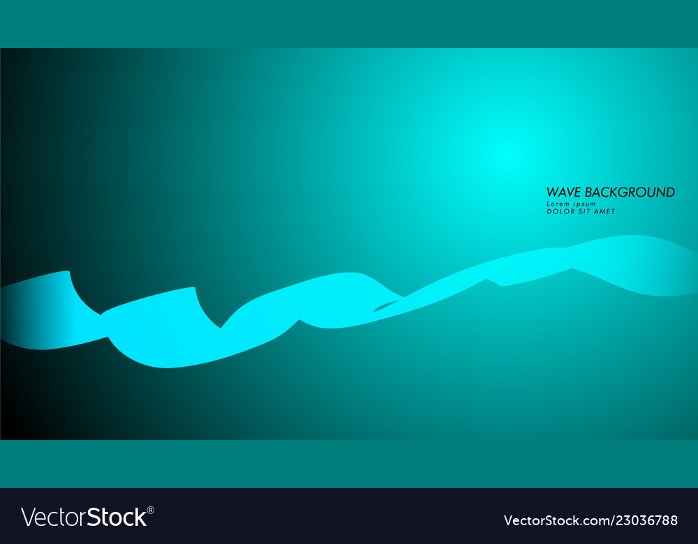 Abstract background with wave and line patterns vector image Abstract background with wave and line patterns