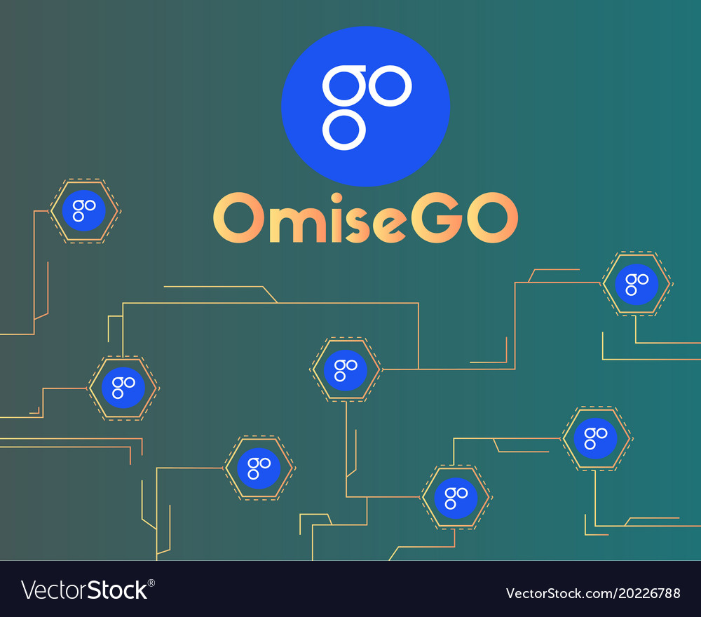 Background blockchain omisego cryptocurrency