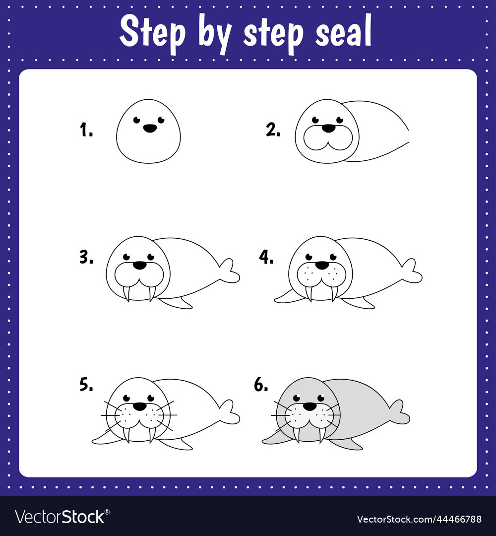 Educational worksheet for kids step