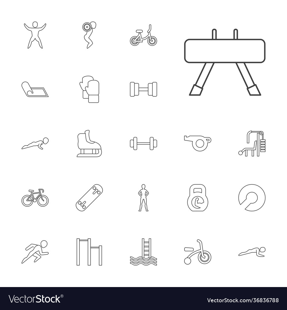 Exercise icons