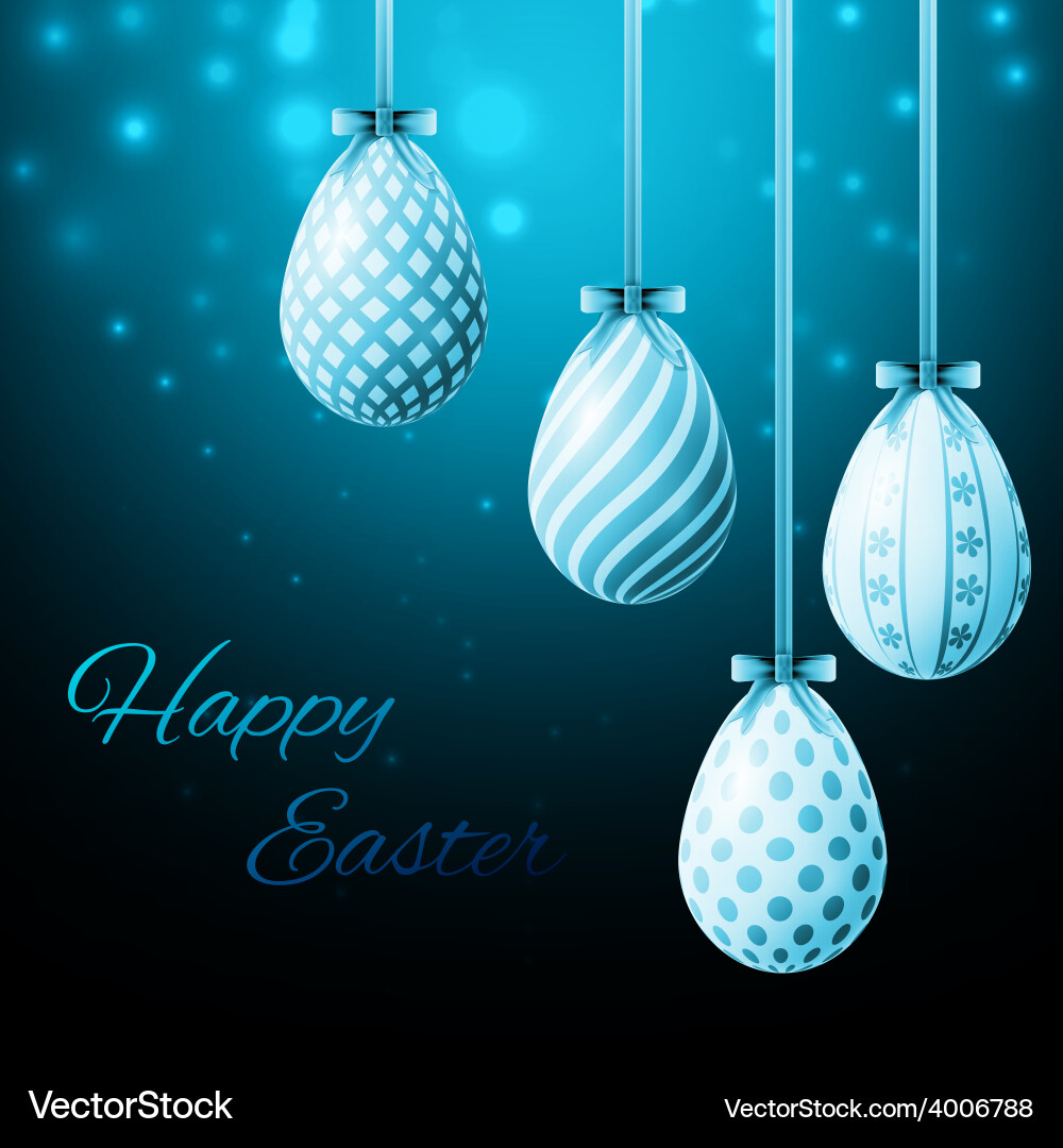 Happy easter Royalty Free Vector Image - VectorStock