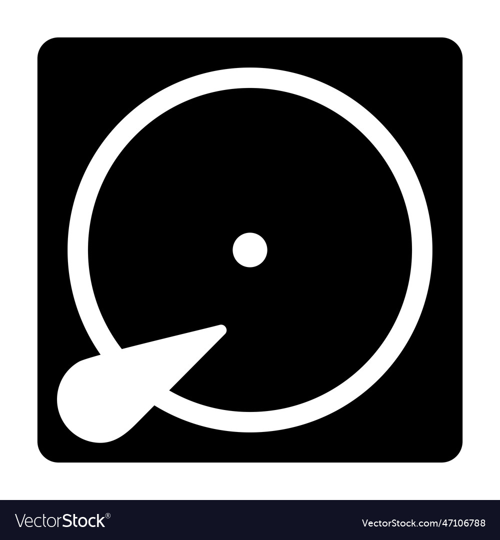 Hard disk drive hardware hdd storage icon Vector Image Hard disk drive hardware hdd storage icon