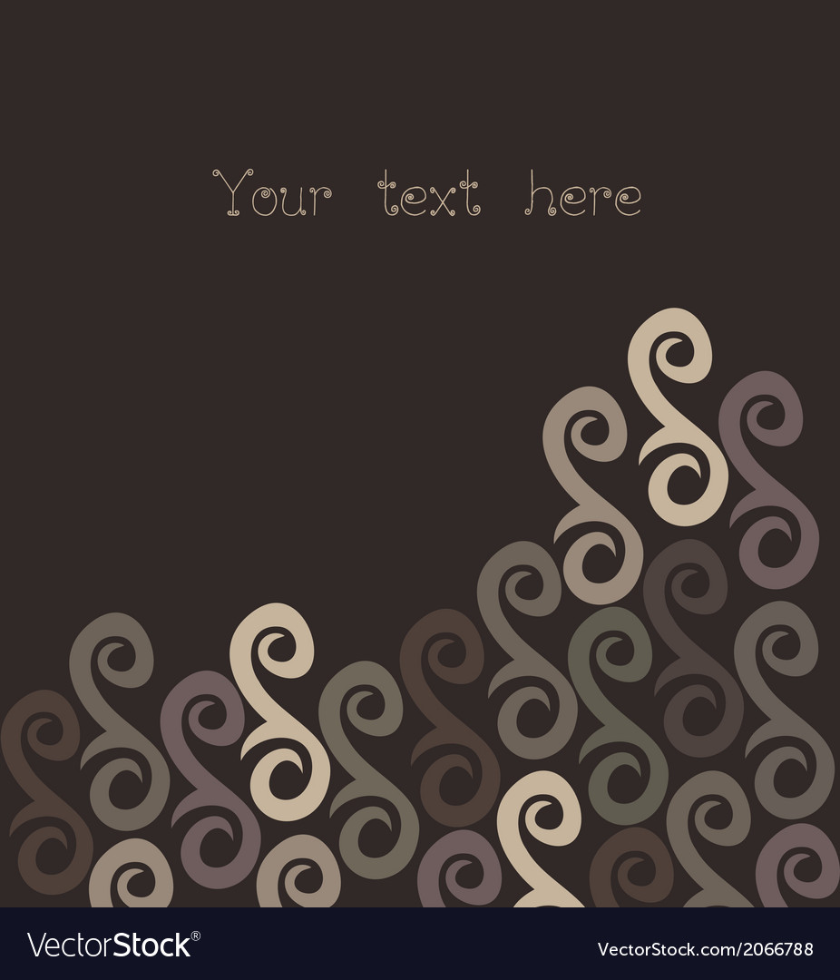 Sea background with abstract waves