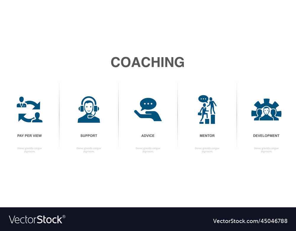 Support & Development Icons