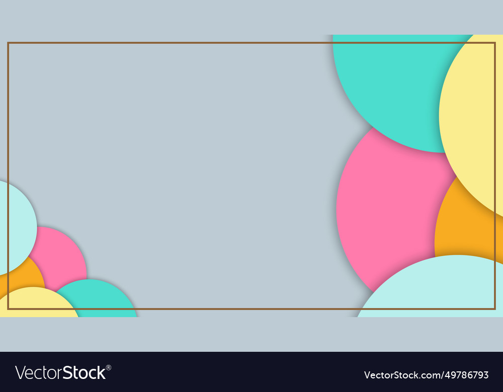 Abstract circle pattern overlay layer on gray vector image Abstract circle pattern overlay layer on gray