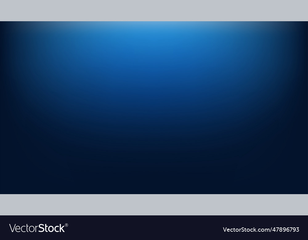 Blue gradient background simple deep sea abstract Vector Image Blue gradient background simple deep sea abstract