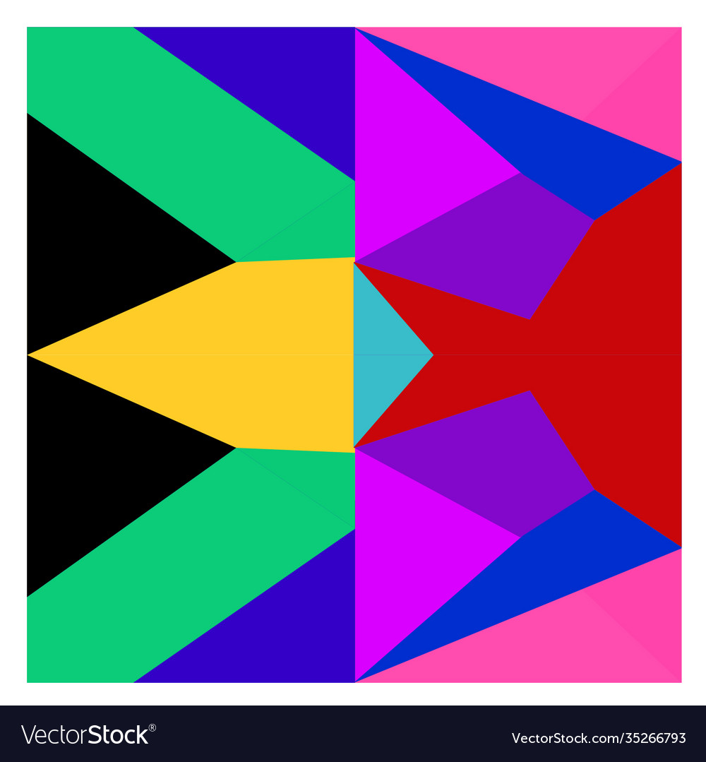 Colorful geometric and curve background pattern Vector Image Colorful geometric and curve background pattern