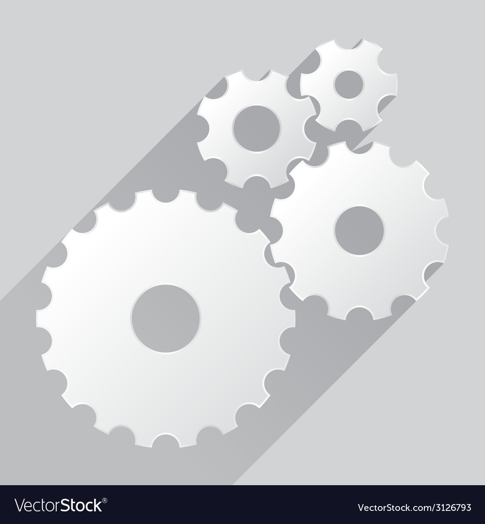 Gears Royalty Free Vector Image - VectorStock