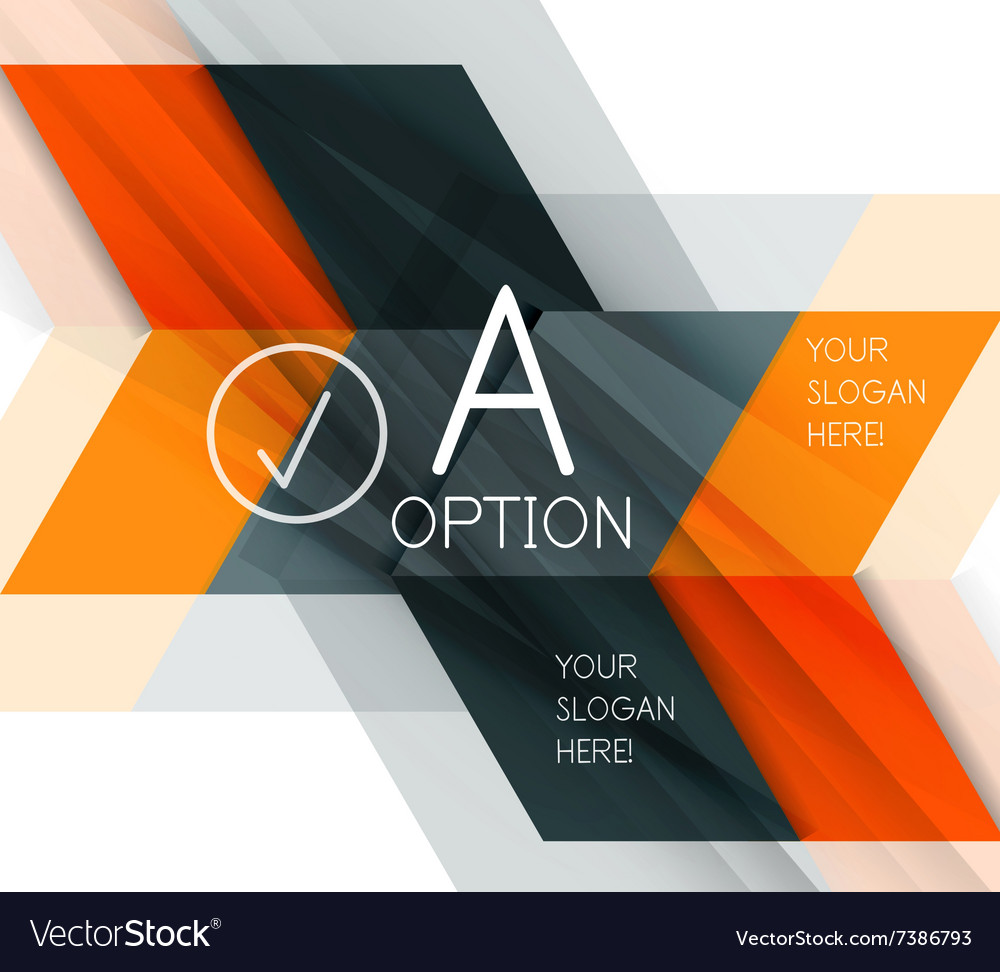 Geometric Shape Option Background