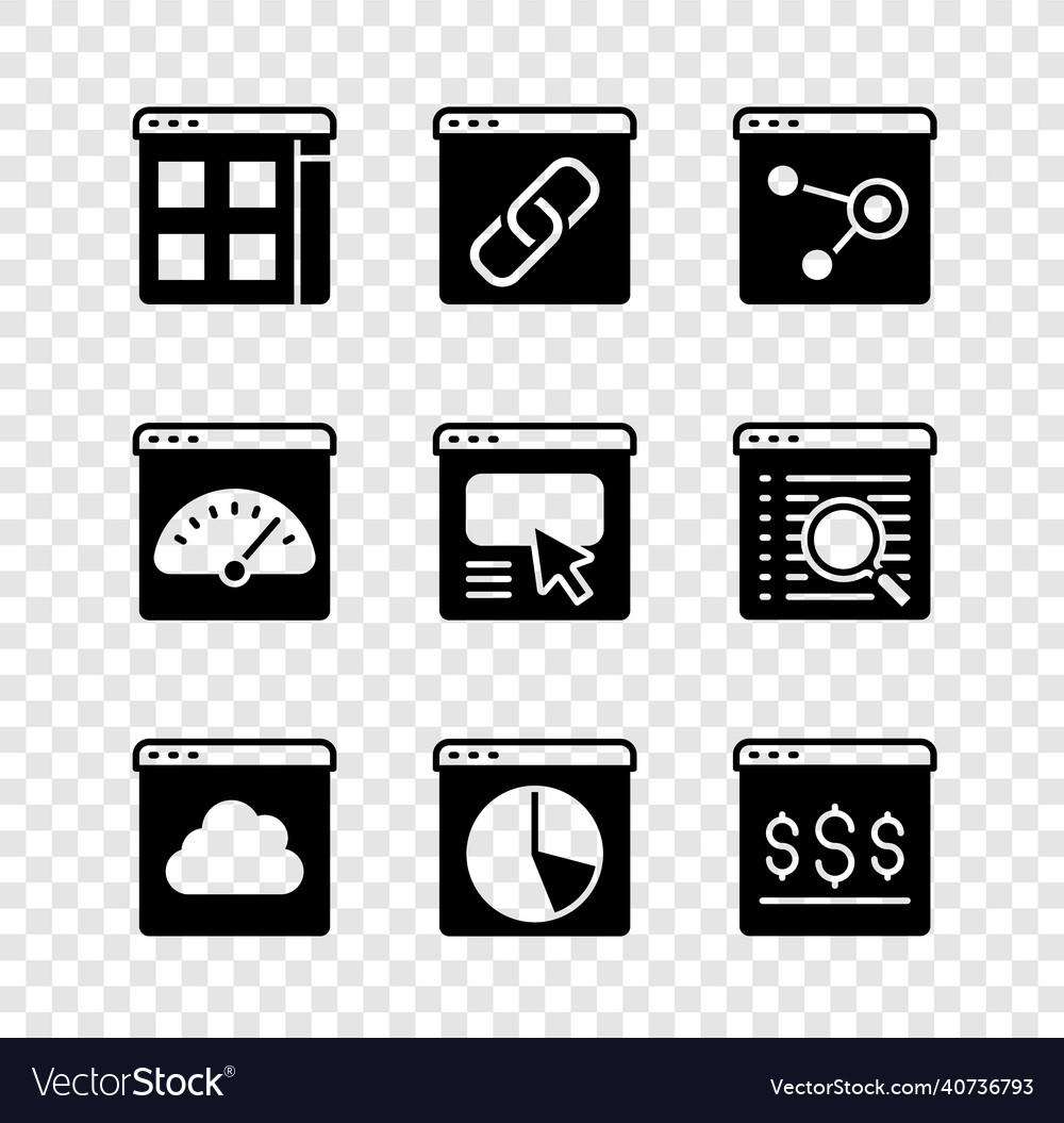 Set browser files window cloud technology data