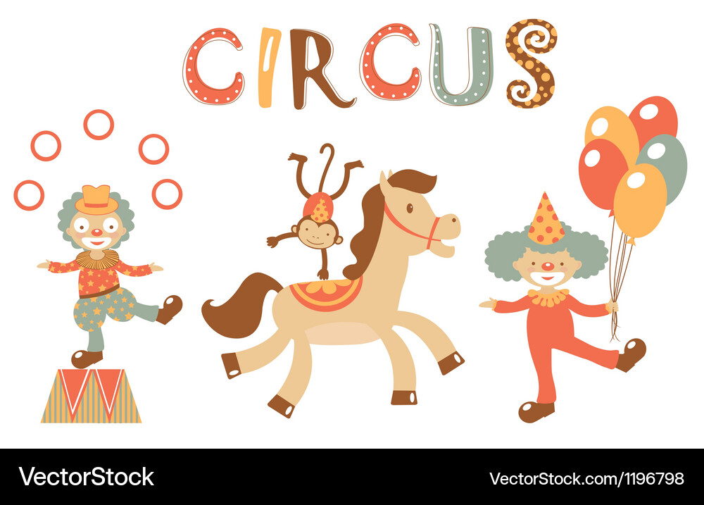 Circus Royalty Free Vector Image - VectorStock