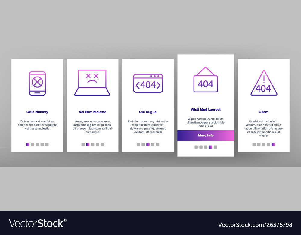 Color 404 http error message onboarding