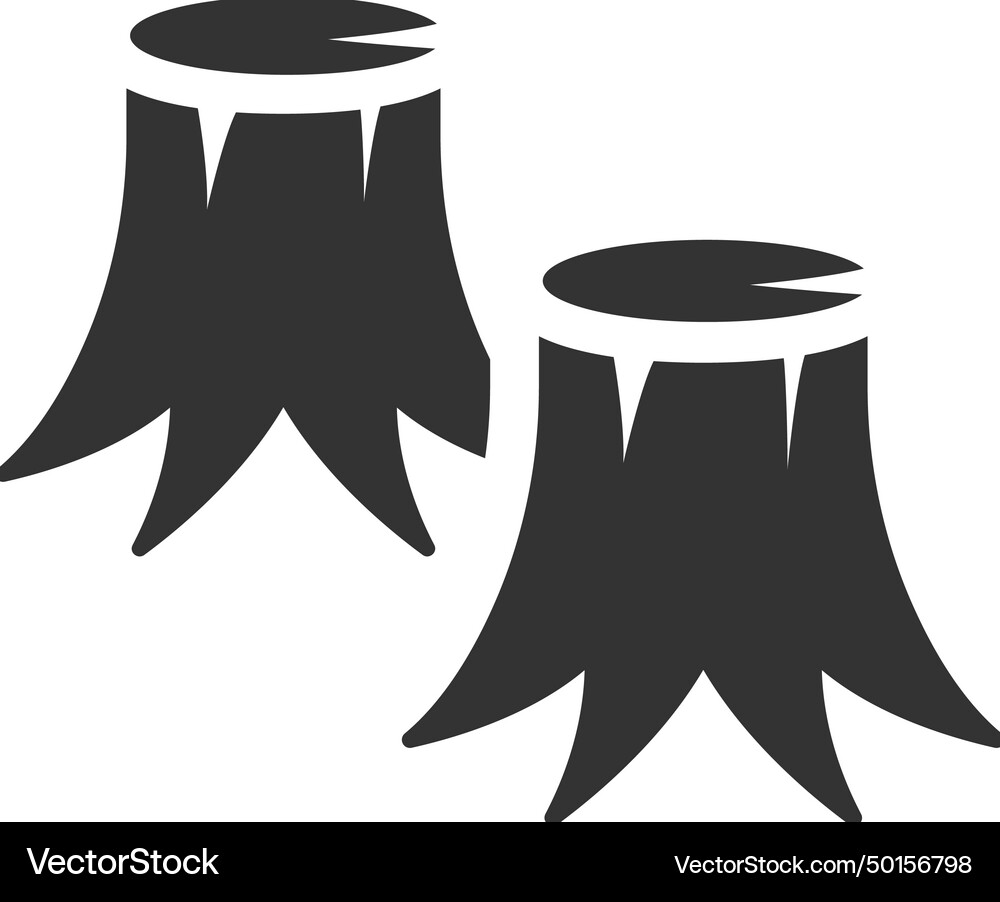 Deforestation icon Royalty Free Vector Image - VectorStock