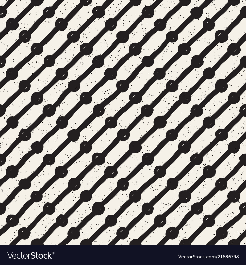 Hand drawn lines seamless grungy pattern abstract