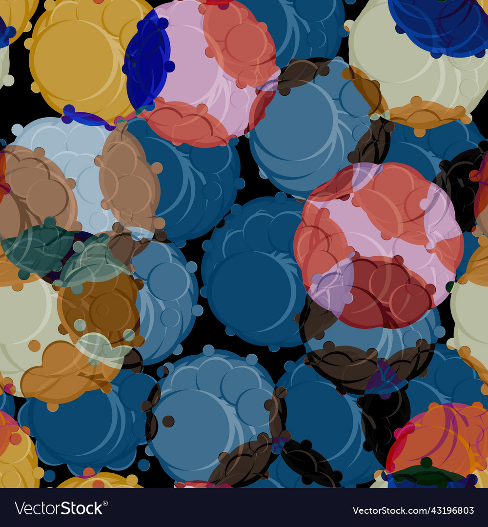 Abstract 3d seamless pattern Vector Image Abstract 3d seamless pattern