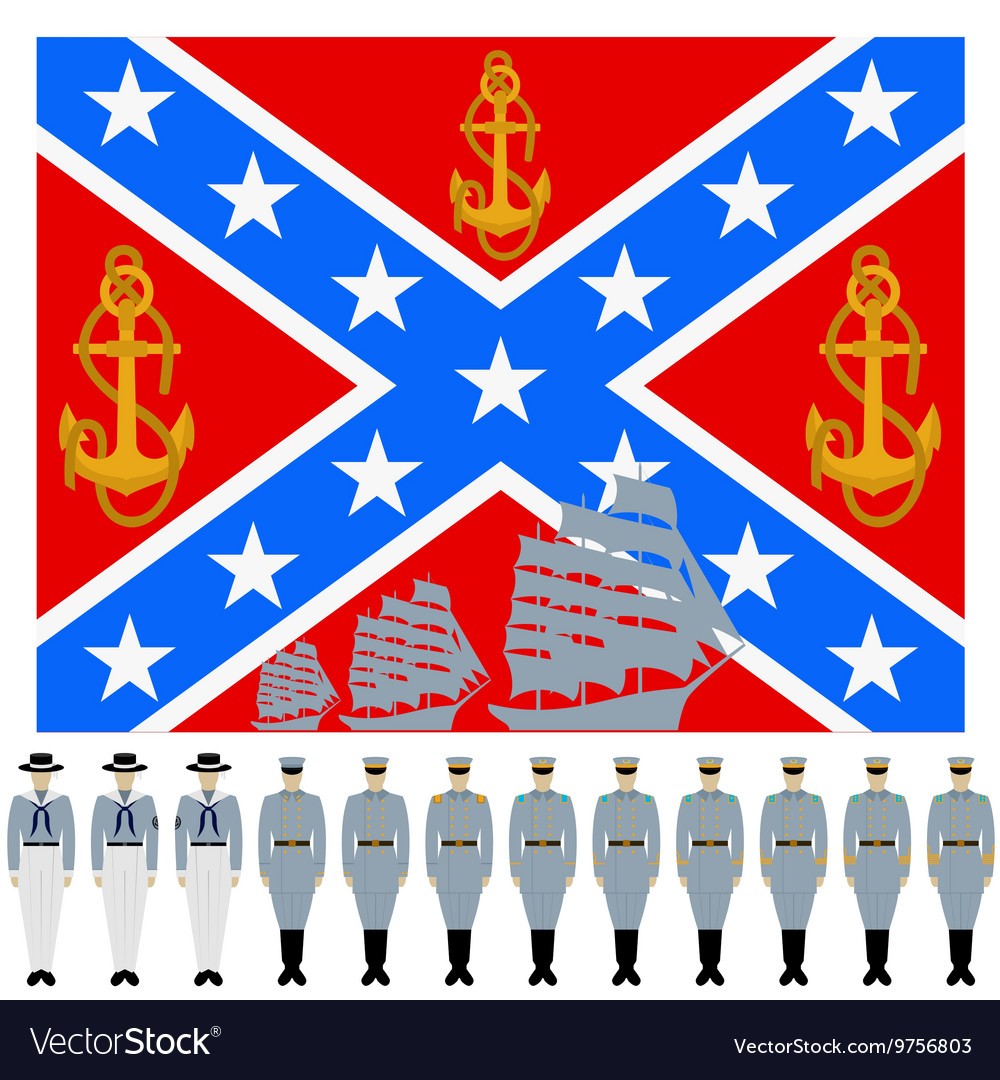 Flag and the linear part of confederation navy
