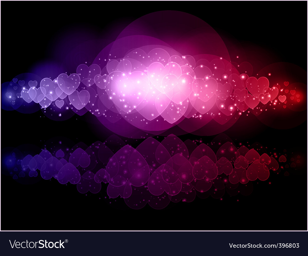 Hearts background Royalty Free Vector Image - VectorStock