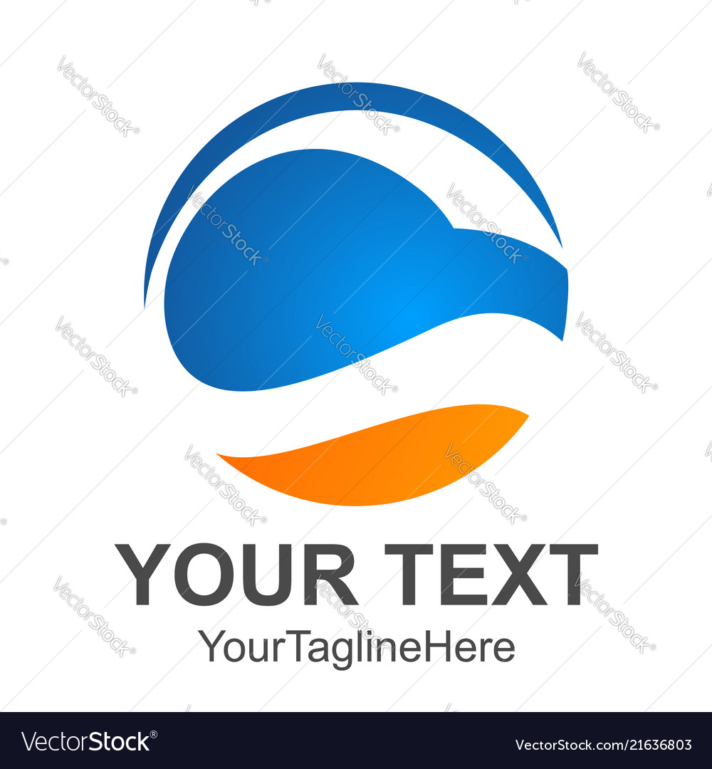Initial letter c logo design template element