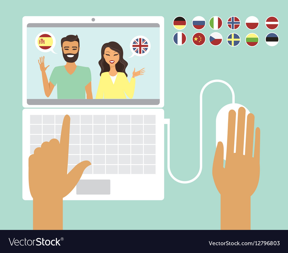 Online Language Learning Communication